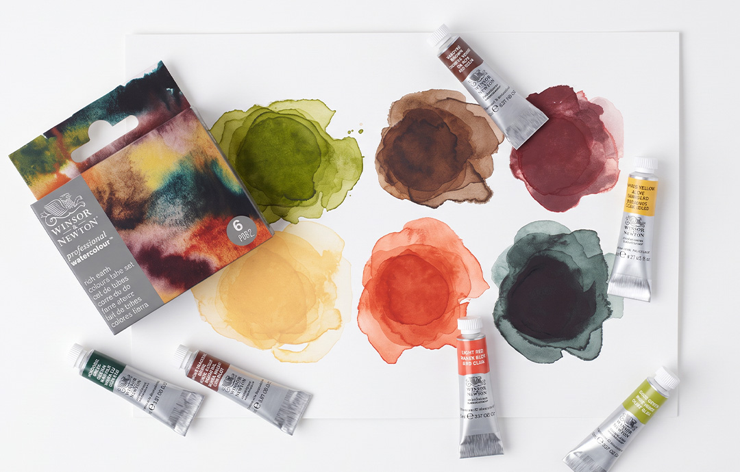 Winsor & Newton Professional Watercolour Rich Earth Colours